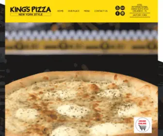 Kingspizzaorlando.com(KING'S PIZZA) Screenshot