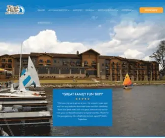 Kingspointeresort.com(Reserve a Sunrise Cottage and experience Storm Lake the right way. Kings Pointe) Screenshot
