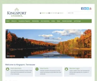 Kingsportchamber.org(Kingsport Chamber) Screenshot