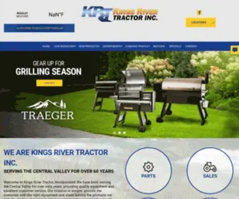 Kingsrivertractor.com(Kings River Tractor) Screenshot