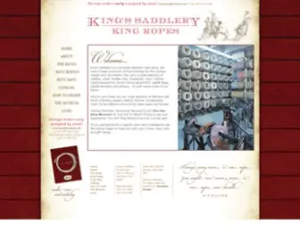 Kingssaddlery.com(Kingssaddlery) Screenshot
