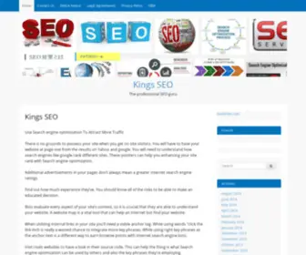 Kingsseo.com(Kings SEO) Screenshot