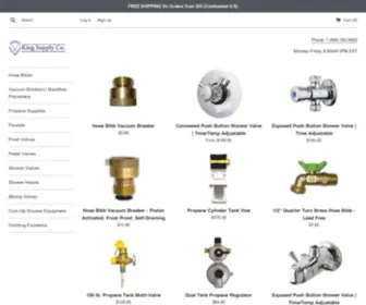 Kingssupply.com(King Supply Company) Screenshot