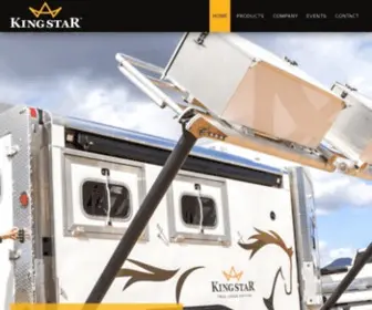 Kingstar.net(Horse Trailer & Truck Camper Manufacturer) Screenshot