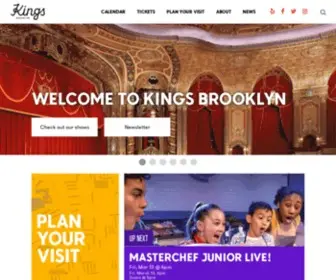 Kingstheatre.com(Kings Theatre) Screenshot