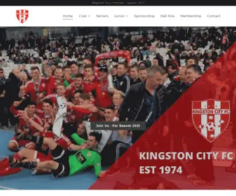 Kingston-Cityfc.com.au(Kingston City FC) Screenshot