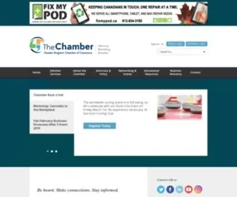 Kingstonchamber.ca(Business Networking) Screenshot