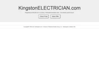 Kingstonelectrician.com(This domain could be yours) Screenshot