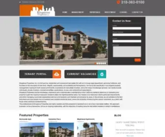 Kingstoneproperties.com(Kingstone Properties) Screenshot