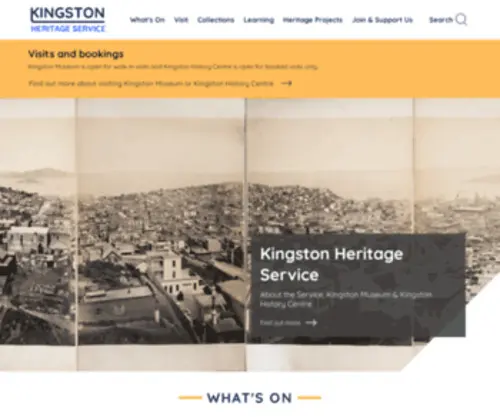 Kingstonheritage.org.uk(Kingston Heritage) Screenshot