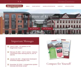 Kingstonianny.com(Kingston, NY) Screenshot