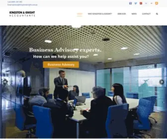 Kingstonknight.com.au(Accountants and Tax) Screenshot