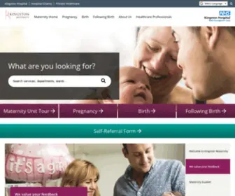 Kingstonmaternity.org.uk(Kingston Maternity) Screenshot