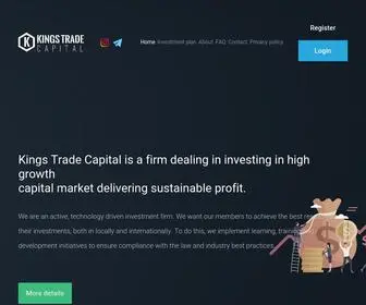 Kingstradecapital.io(kingstradecapital) Screenshot