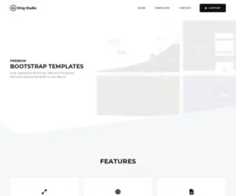 Kingstudio.ro(Bootstrap Templates) Screenshot