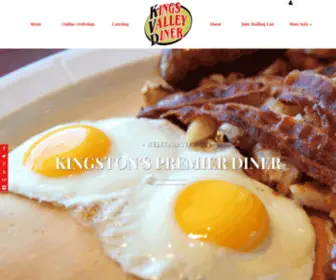 Kingsvalleydiner.com(Kings Valley Diner) Screenshot