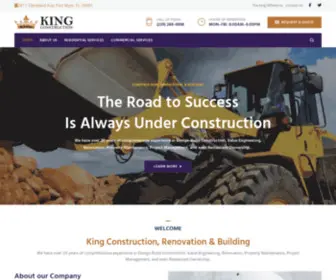 Kingswfl.com(Construction, Renovation & Building) Screenshot