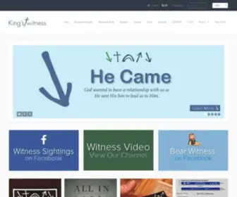 Kingswitness.com(Kings Witness) Screenshot