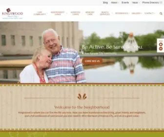 Kingswoodretirementliving.com(Kingswoodretirementliving) Screenshot