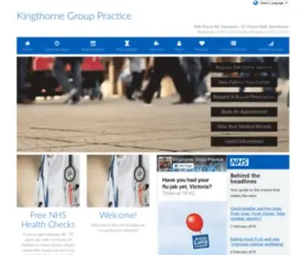 Kingthornepractice.co.uk(Kingthorne Group Practice) Screenshot