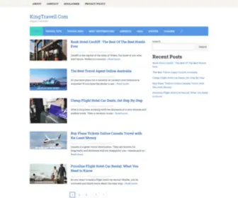 Kingtravell.com(Info and Tips For Travelers) Screenshot