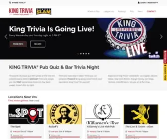 Kingtrivia.com(KING TRIVIA®) Screenshot