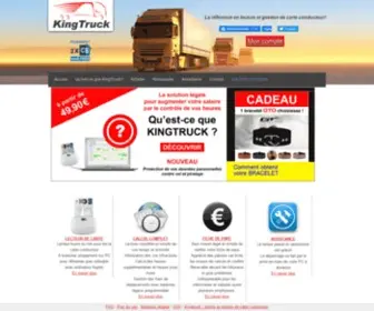 Kingtruck.fr(Lecteur et Logiciel Carte Conducteur) Screenshot