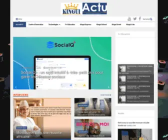 Kinguiactu.info(Kingui Actu) Screenshot