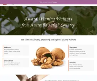 KingValleywalnuts.com.au(Buy direct from the farm) Screenshot