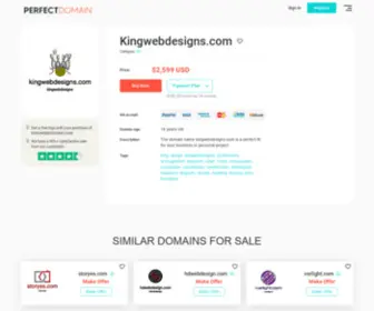 Kingwebdesigns.com(Web Design Company) Screenshot