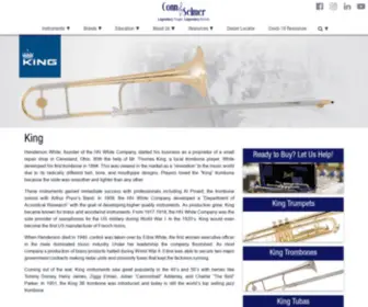 Kingwinds.com(Conn-Selmer, Inc) Screenshot