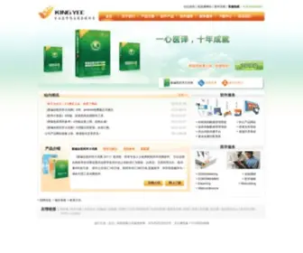 Kingyee.com.cn(金叶网) Screenshot