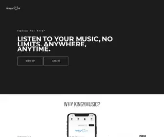 Kingymusic.com(Download your favorite tracks for free. Sign Up Today) Screenshot