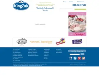 Kingzak.com(King Zak Premium Plastic Manufacturer) Screenshot