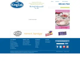 Kingzak.com(King Zak Industries) Screenshot