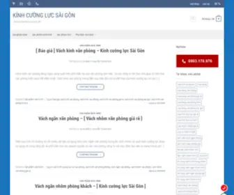 Kinhcuonglucsaigon.vn(Kinhcuonglucsaigon) Screenshot