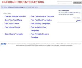 Kinhdoanhtreninternet.org(Ebook internet marketing) Screenshot