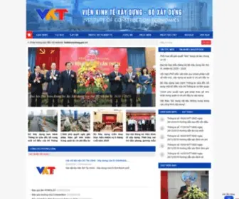 Kinhtexaydung.gov.vn(Viện) Screenshot