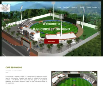 Kinicricketground.com(Kinicricketground) Screenshot