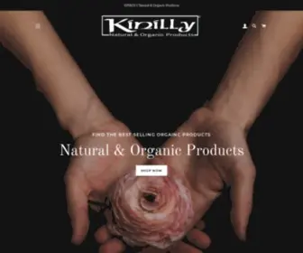 Kinilly.com(KINILLY Natural & Organic Products) Screenshot