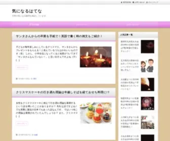 Kininaruhatena.com(気になるはてなでは、日常) Screenshot