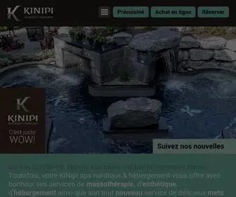 Kinipi.ca(Accueil) Screenshot