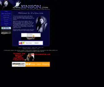 Kinison.com(A Multimedia Tribute to the Life and Comedy of Sam Kinison) Screenshot