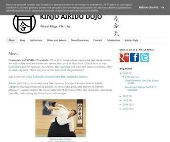 Kinjo-Dojo.org(Kinjo Aikido Dojo) Screenshot