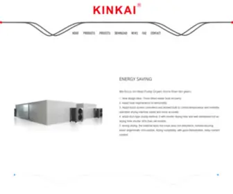 Kinkaidryer.com(Fruit drying machine) Screenshot