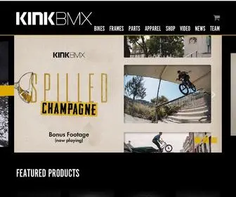 Kinkbmx.com(Kink BMX) Screenshot