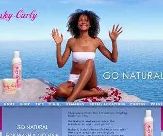 Kinky-Curly.com(Kinky-Curly - Home) Screenshot