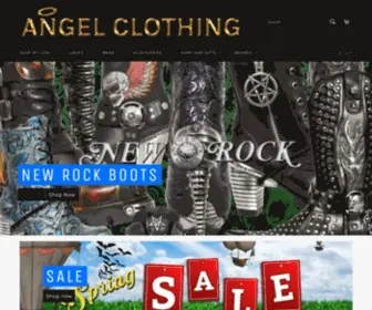 Kinkyangel.co.uk(Angel Clothing) Screenshot