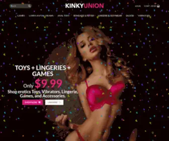 Kinkyunion.com(KinkyUnion) Screenshot