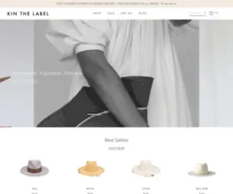 Kinlabel.com(Designer Hats For Women) Screenshot